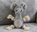 Elephant dog toy